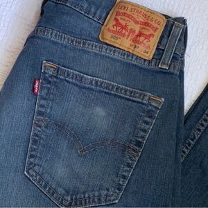 Men’s Levi’s 505 Straight Leg Jeans W34 L34 Blue Denim 34 x 34